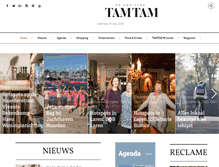 Tablet Screenshot of gooischetamtam.nl